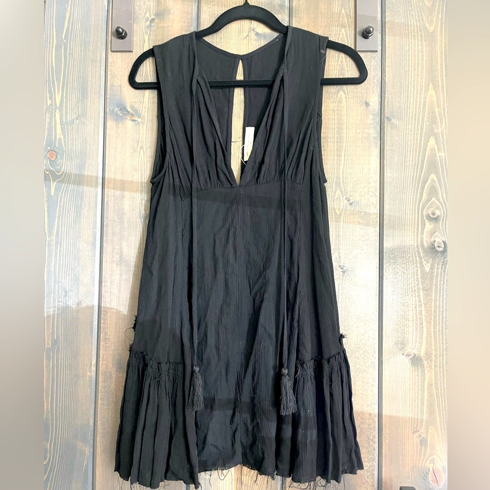 NWOT Black American threads mini dress